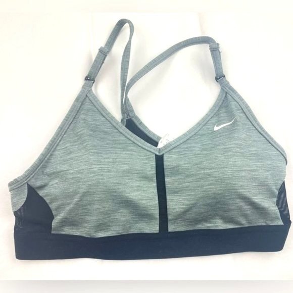 WOMEN NIKE DRI-FIT LIGHT SUPPORT SPORT BRA M - Picture 2 of 10
